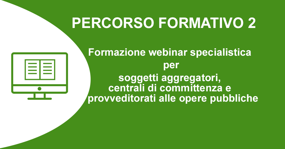 Piano di formazione RUP - Percorso formativo 2