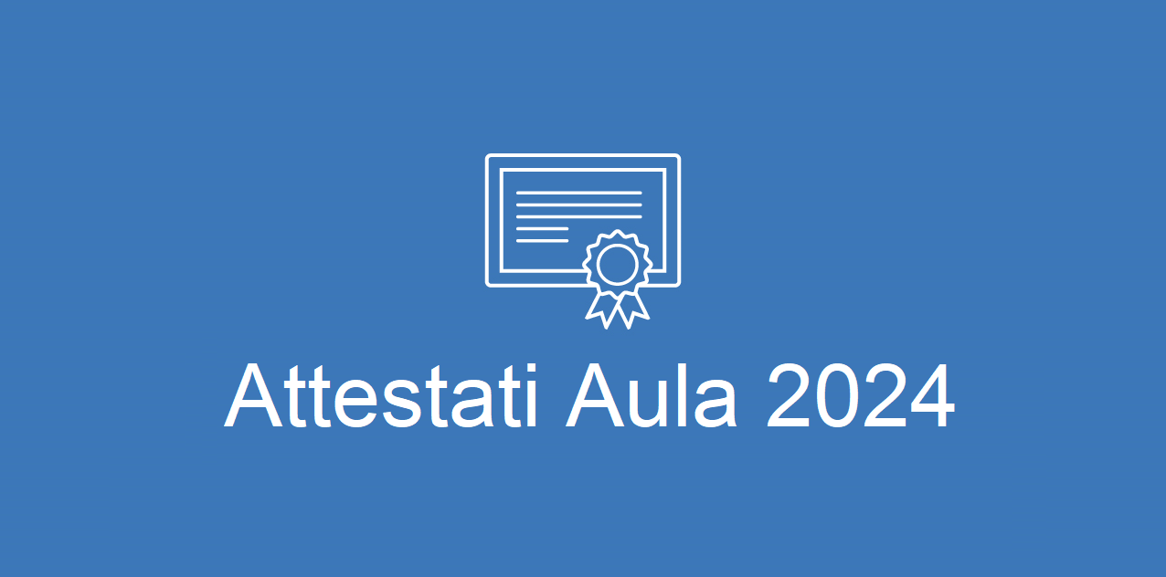 Attestati Unit 1 - Linea C - Aula 2024